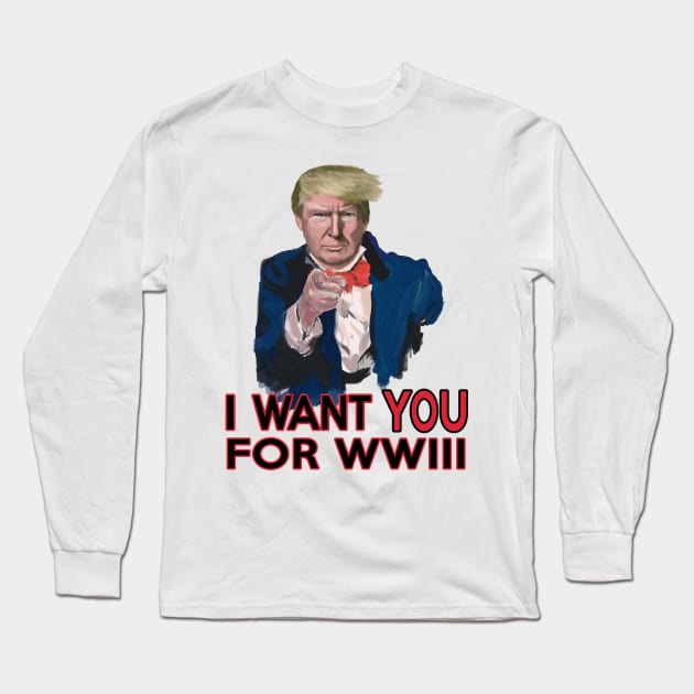 Uncle Trump Long Sleeve T-Shirt by Titius